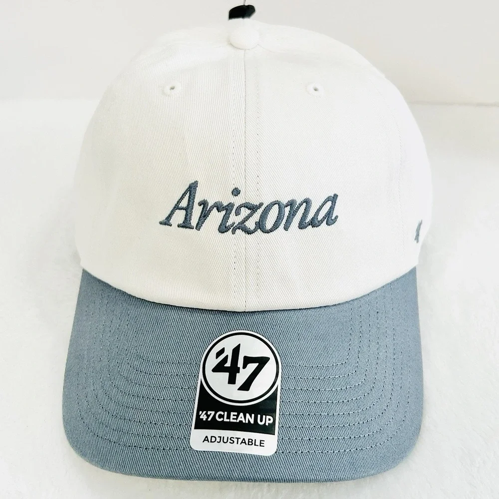'47 Brand Arizona‎ Diamondbacks Foundation Script Clean Up Hat Cap Adjustable